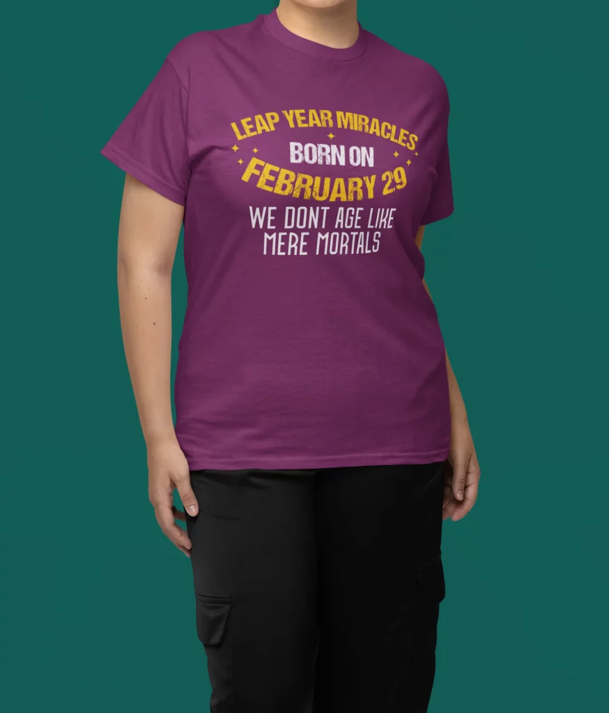 Leap Year 29th February 2024 T-shirts for Women