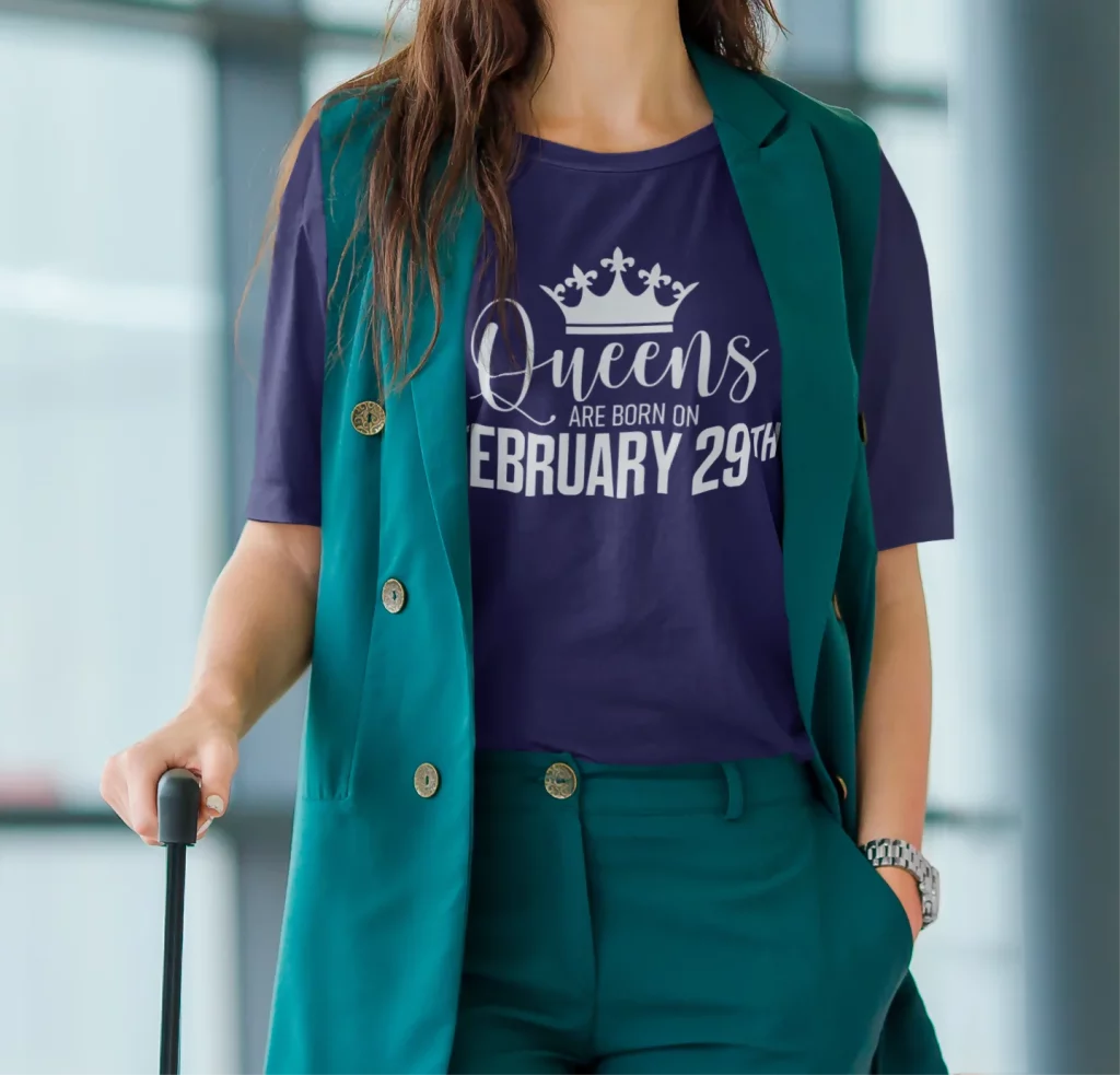 Leap Year 29th February 2024 T-shirts for Women